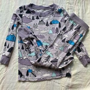 Little Sleepies Blue Mountain 2 piece pjs